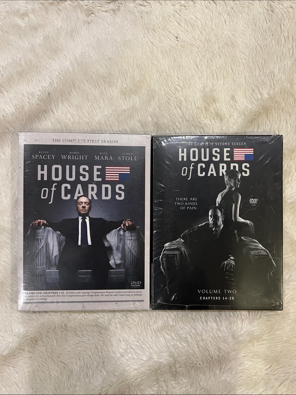 🇺🇸’House of Cards DVD set-Seasons-1 and 2 New